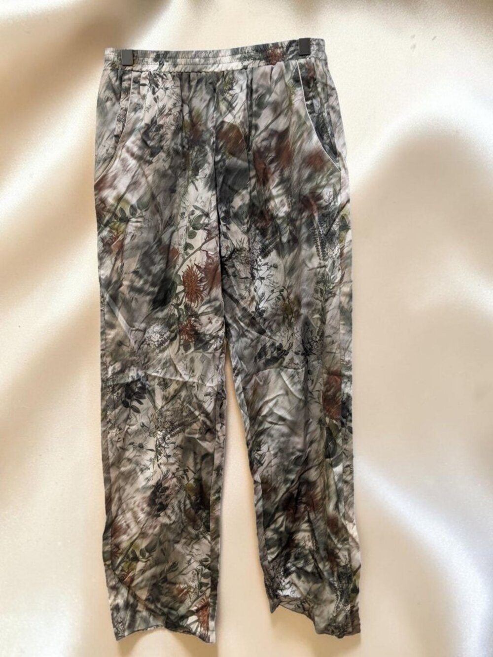 Zimmerli Women's Long Pants - Winter Floral Size L 100% Cotton NEW WITH TAGS!